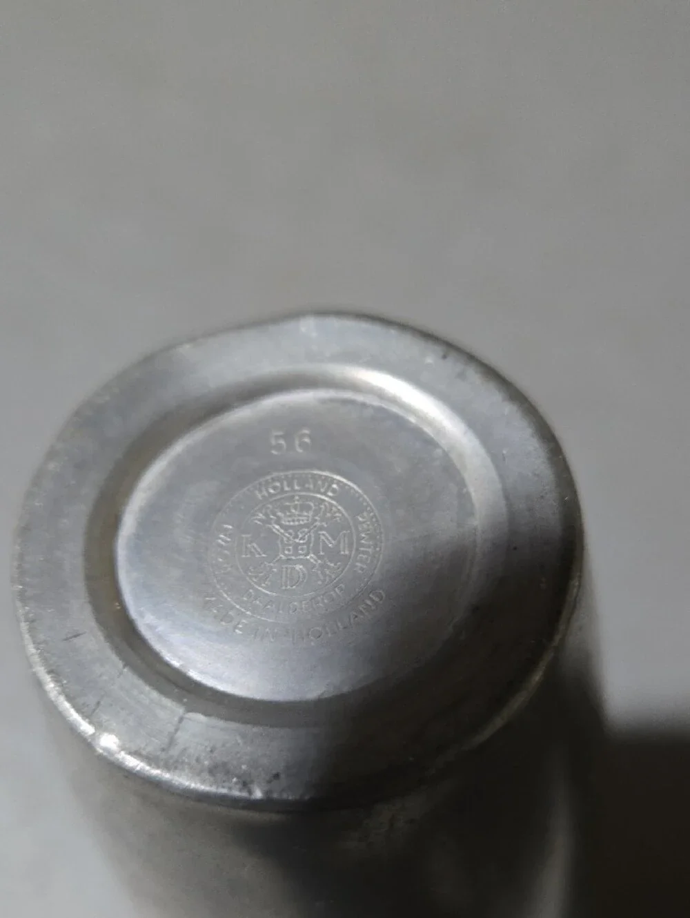 vintage Royal Holland Daalderop Pewter vase - Netherlands